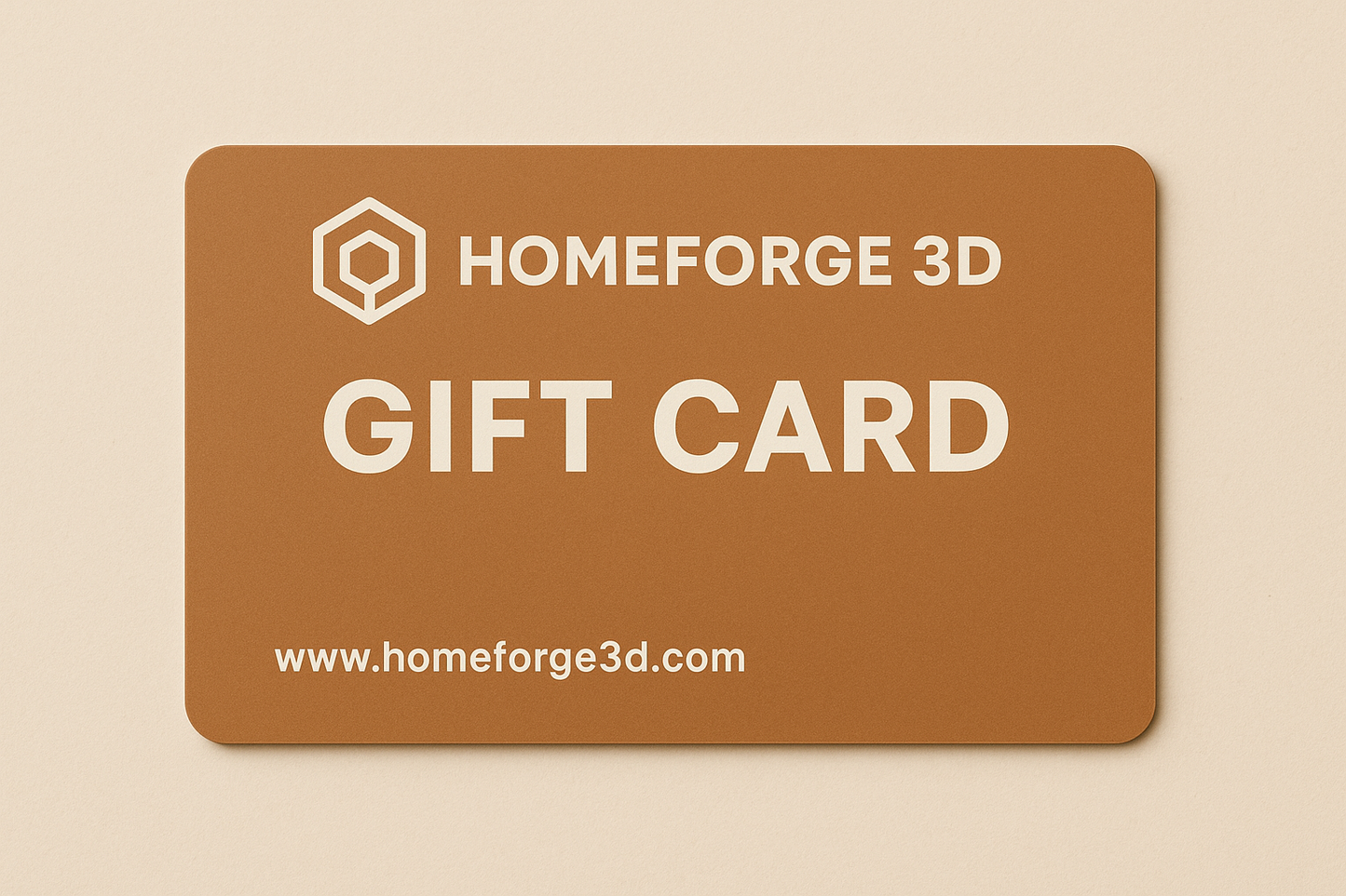 HomeForge3D Gift Card