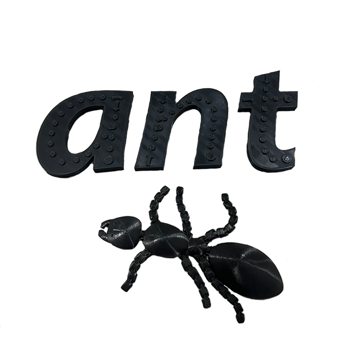 Tactile Letters ant Set