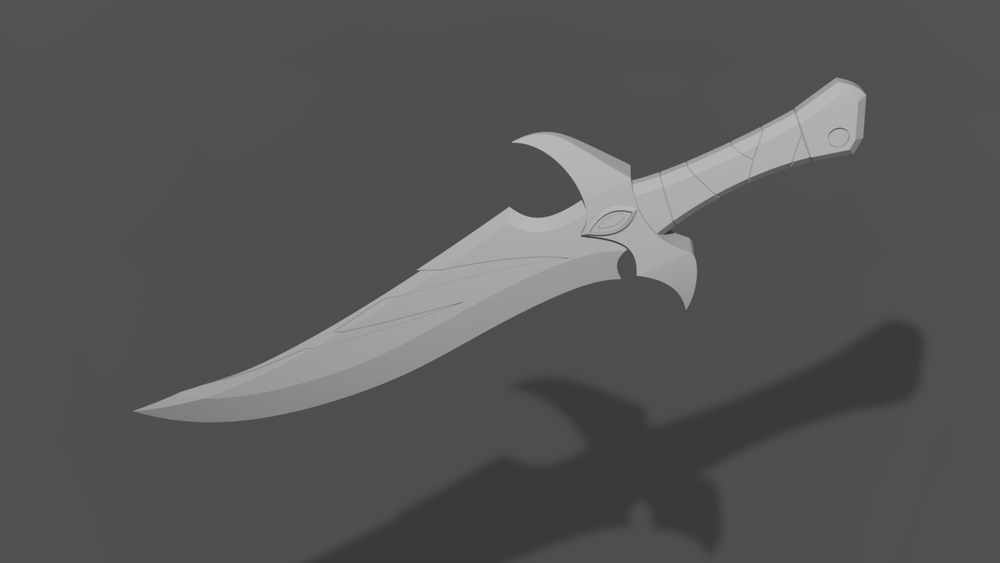 Moze Knife and Sheath